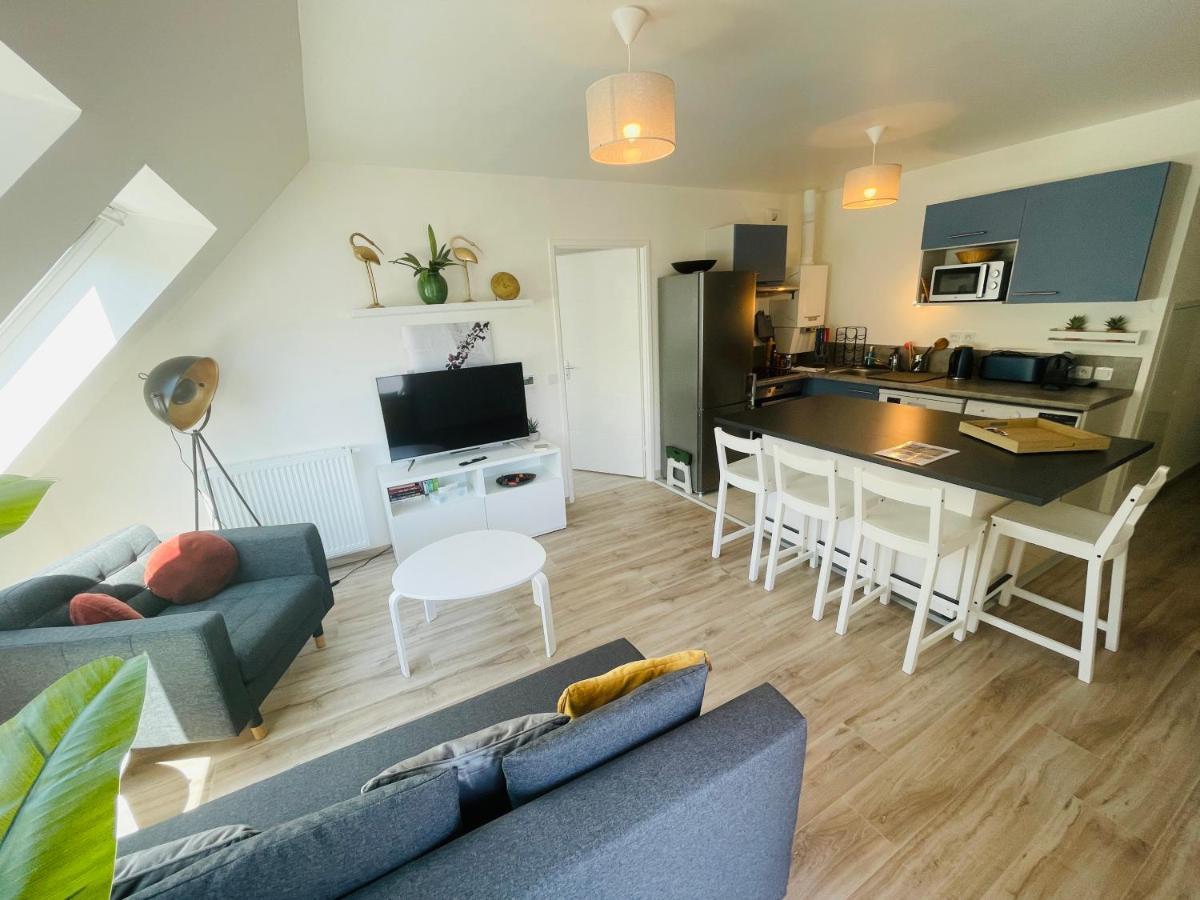 Les 4 Elements - Parking Prive - Apartment Honfleur Ngoại thất bức ảnh